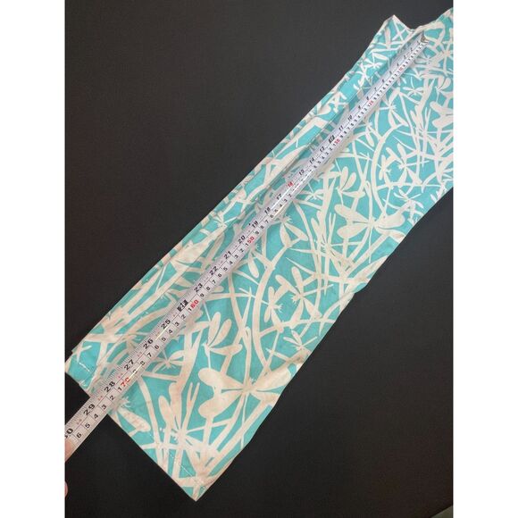 ~ Lilly Pulitzer Sz 4 Dragonfly Pants Aqua Blue Golf Summer Chinos Beachy Preppy - Picture 6 of 16
